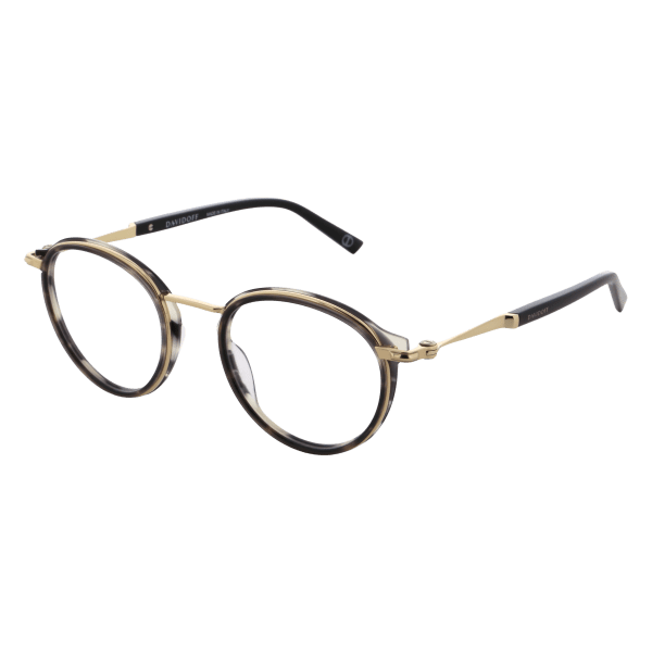 davidoff Optical frames - Titanium/Acetate Combi Shiny gold / mottled sand