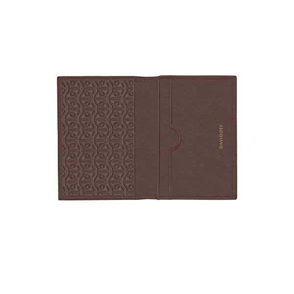 Davidoff ZINO Credit Card Holder 2CC + 1 Pocket - Brown