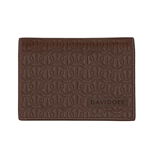 davidoff ZINO Credit Card Holder 2CC + 1 Pocket - Brown