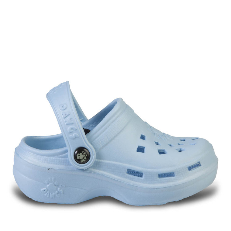 dawgs Kids' Beach Dawgs Clogs - Baby Blue