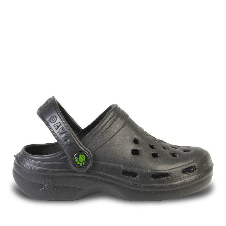 dawgs Kids' Beach Dawgs Clogs - Black