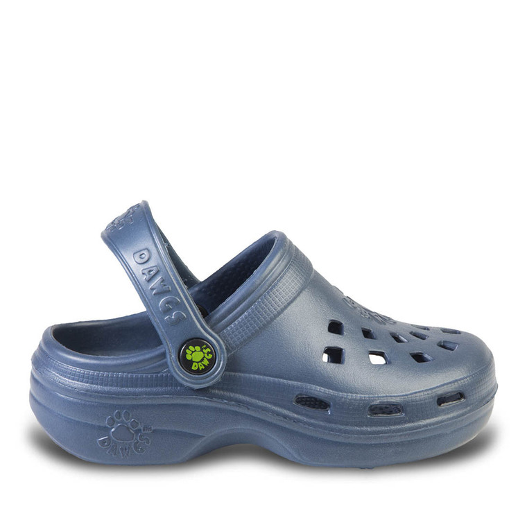 dawgs Kids' Beach Dawgs Clogs - Navy