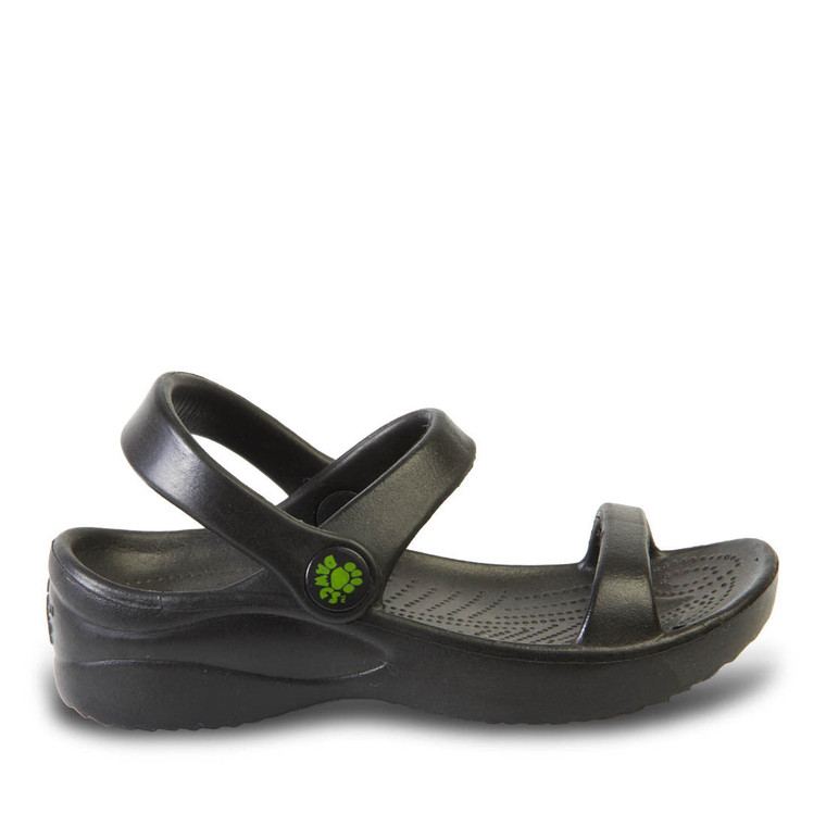 dawgs Toddlers' 3-Strap Sandals - Black