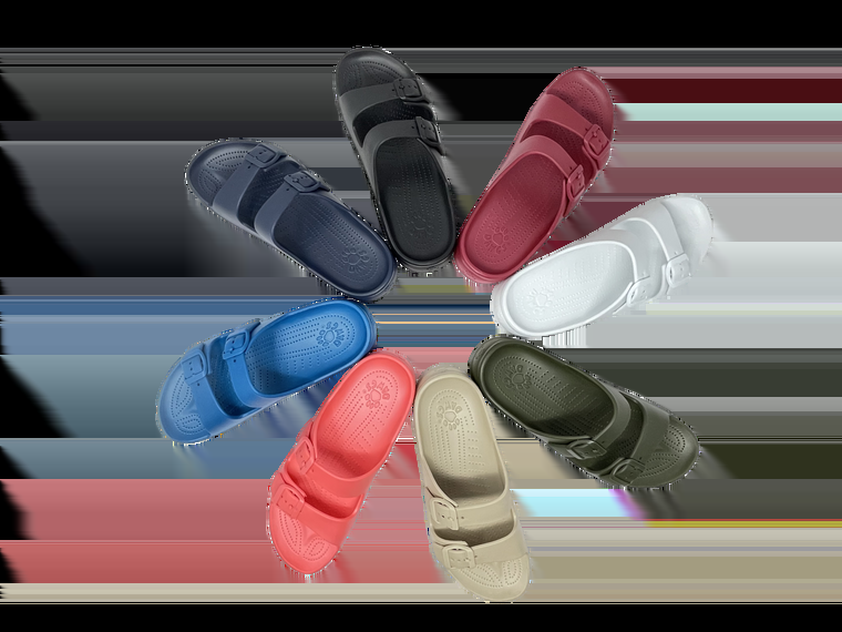 dawgs Women's Adjustable 2-Strap Sandals