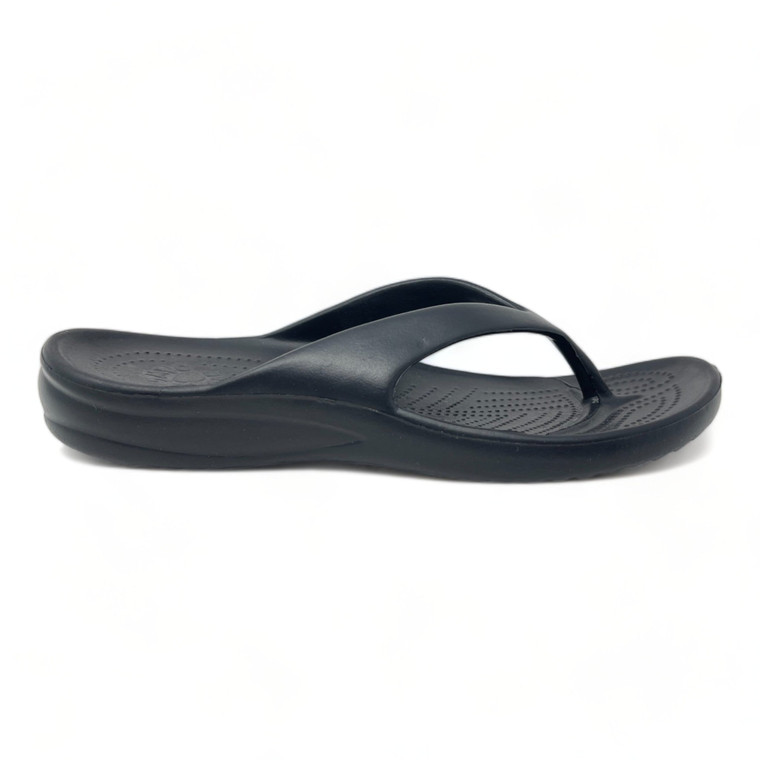 dawgs Women's Flip Flops - Black
