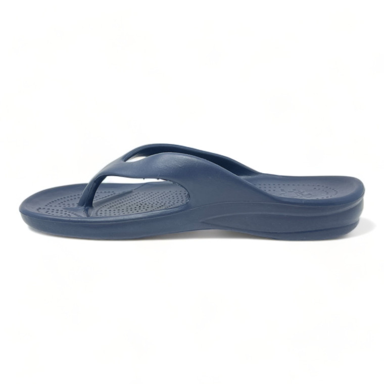 Dawgs Women's Flip Flops - Navy