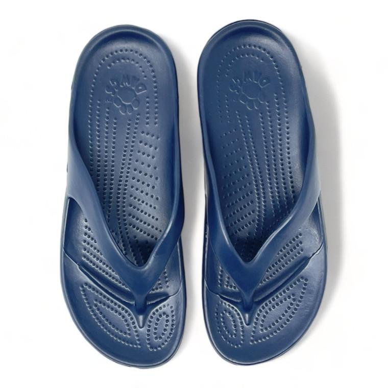 Dawgs Women's Flip Flops - Navy