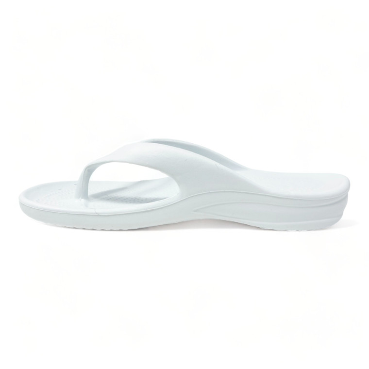 Dawgs Women's Flip Flops - White