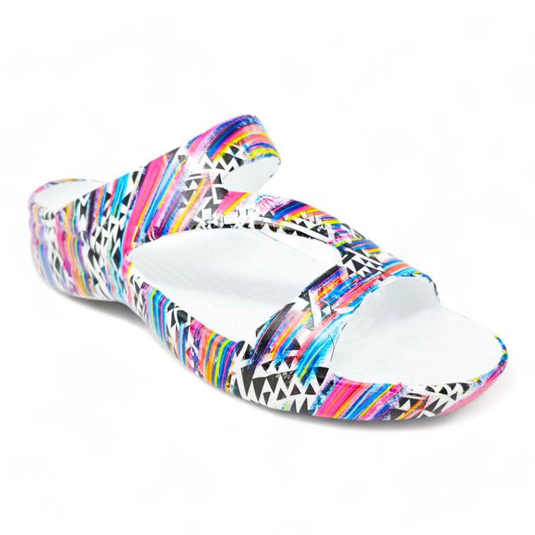 Dawgs Women's PAW Print Z Sandals - Azteca