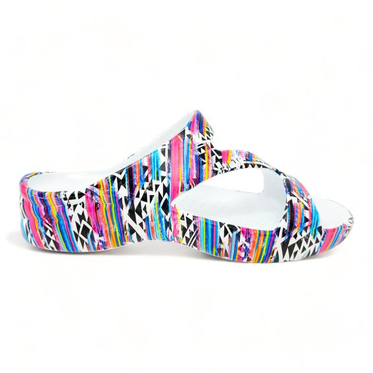 dawgs Women's PAW Print Z Sandals - Azteca