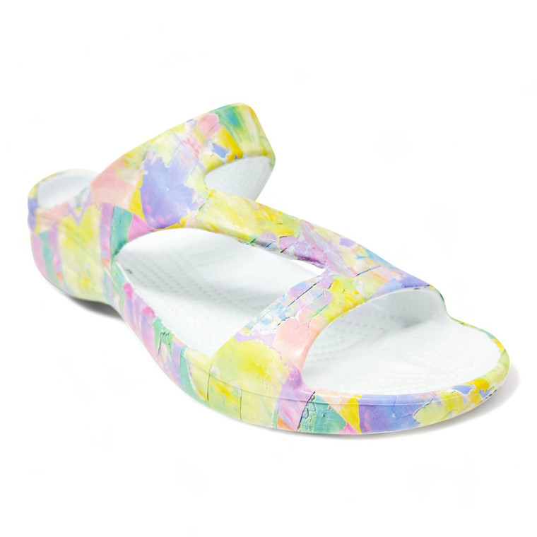 Dawgs Women's PAW Print Z Sandals - Impressionist