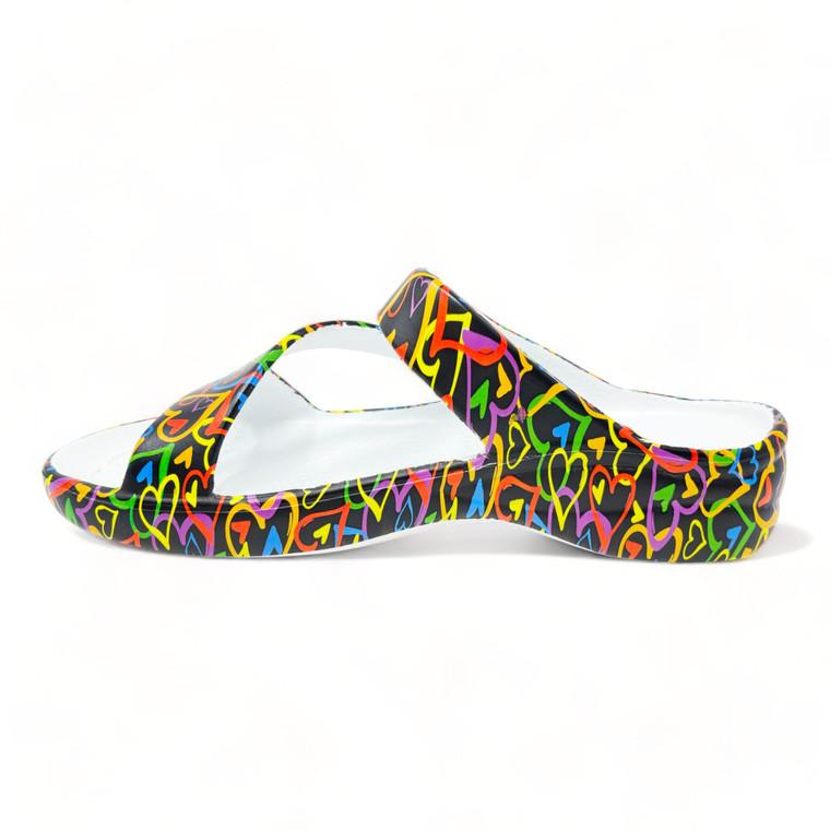 Dawgs Women's PAW Print Z Sandals - Luv Generation