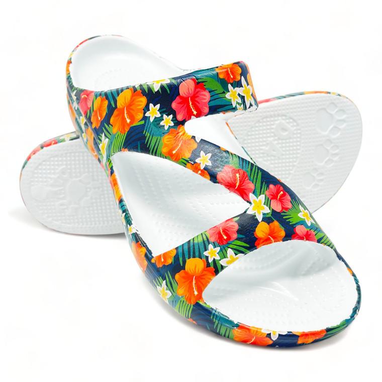 Dawgs Women's PAW Print Z Sandals - Mahalo