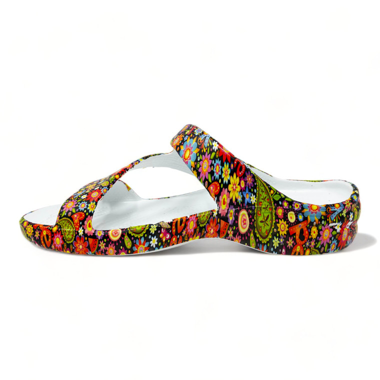 Dawgs Women's PAW Print Z Sandals - Peace Out