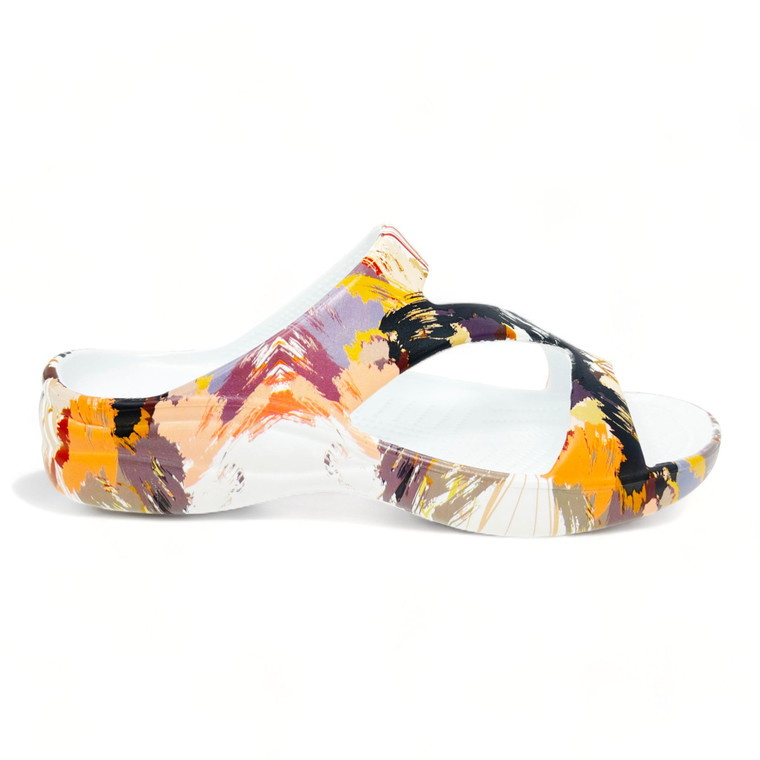 dawgs Women's PAW Print Z Sandals - Rare Earth