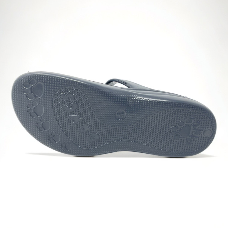 Dawgs Women's Z Sandals - Charcoal Grey