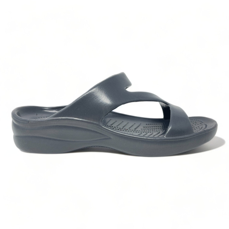 dawgs Women's Z Sandals - Charcoal Grey
