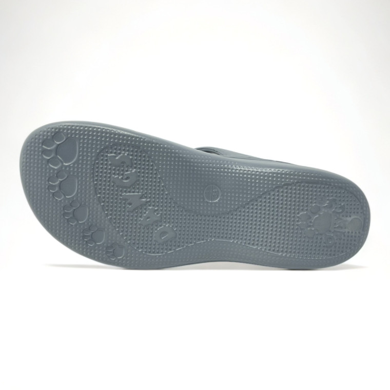 Dawgs Women's Z Sandals - Flat Grey