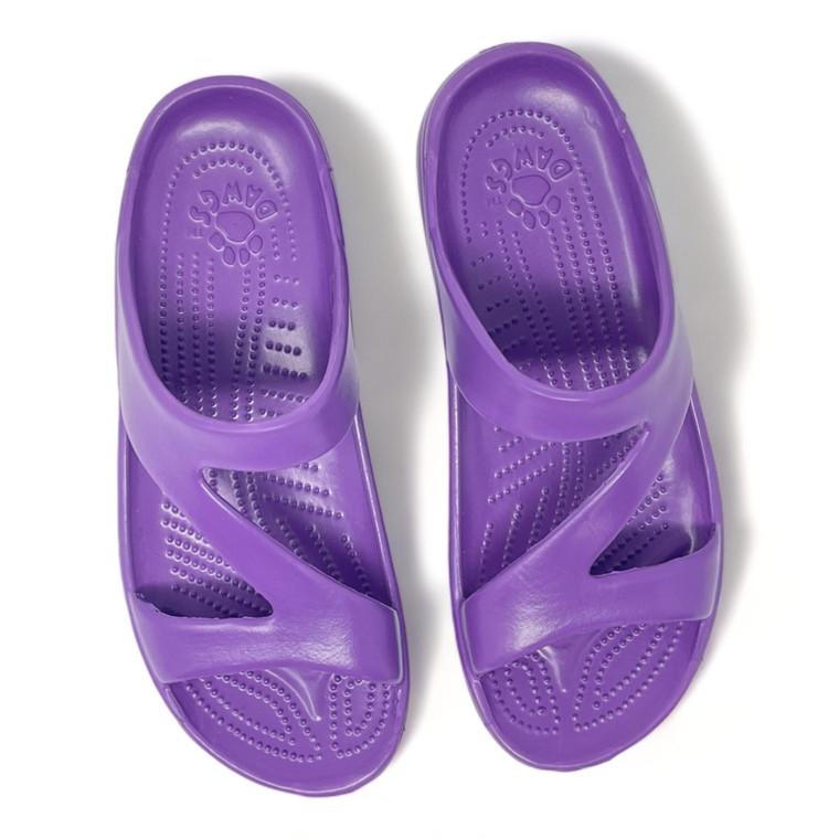 Dawgs Women's Z Sandals - Purple