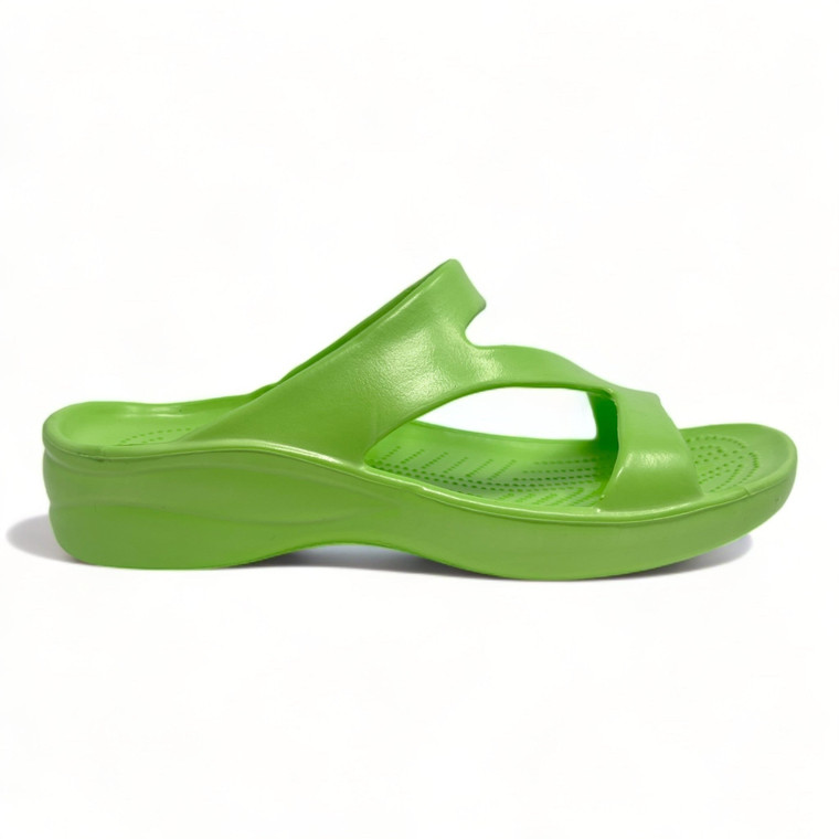 dawgs Women's Z Sandals - Soft Lime
