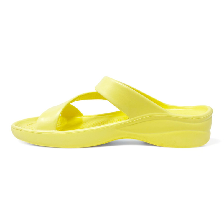 Dawgs Women's Z Sandals - Yellow