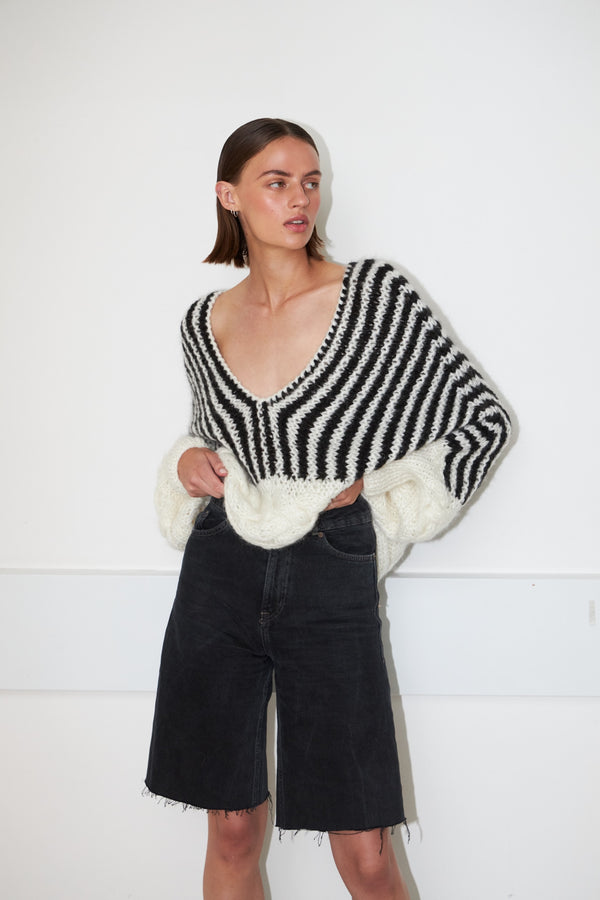 Dawn X Dare CANNES PINSTRIPE