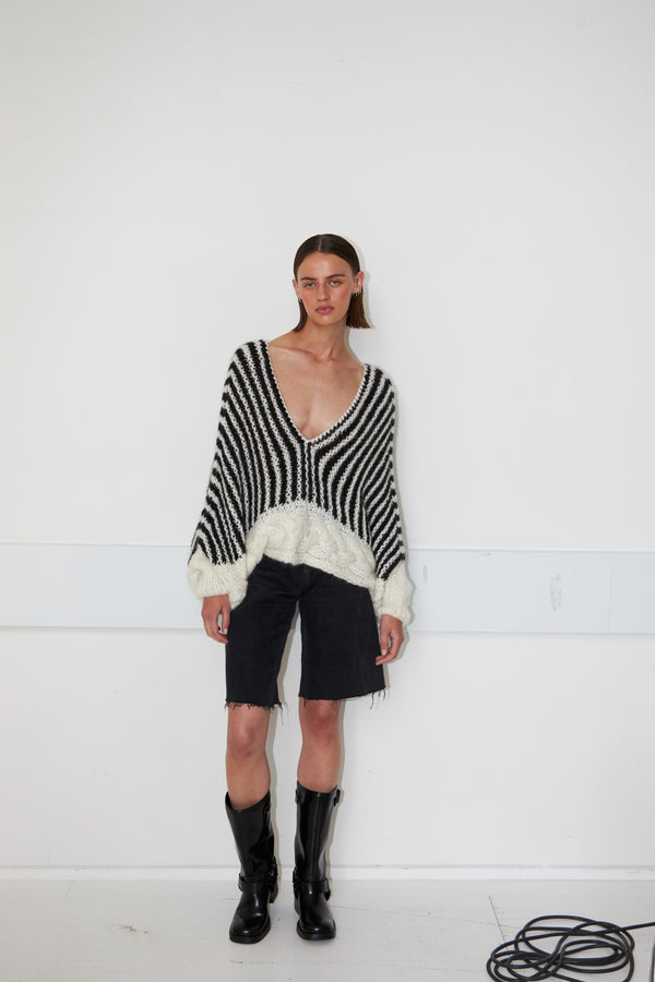 Dawn X Dare CANNES PINSTRIPE