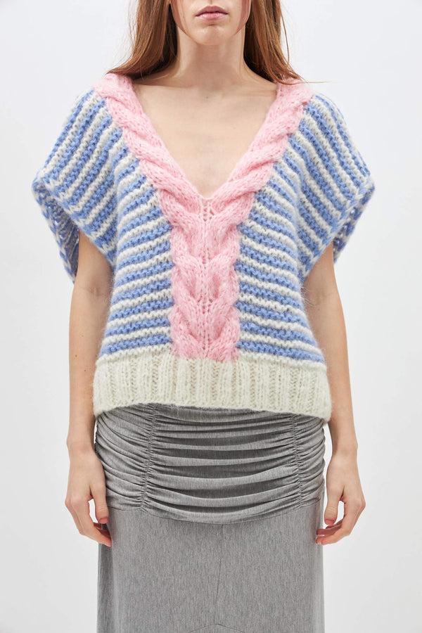Dawn X Dare CAPRI STRIPE - 642 INDIGO
