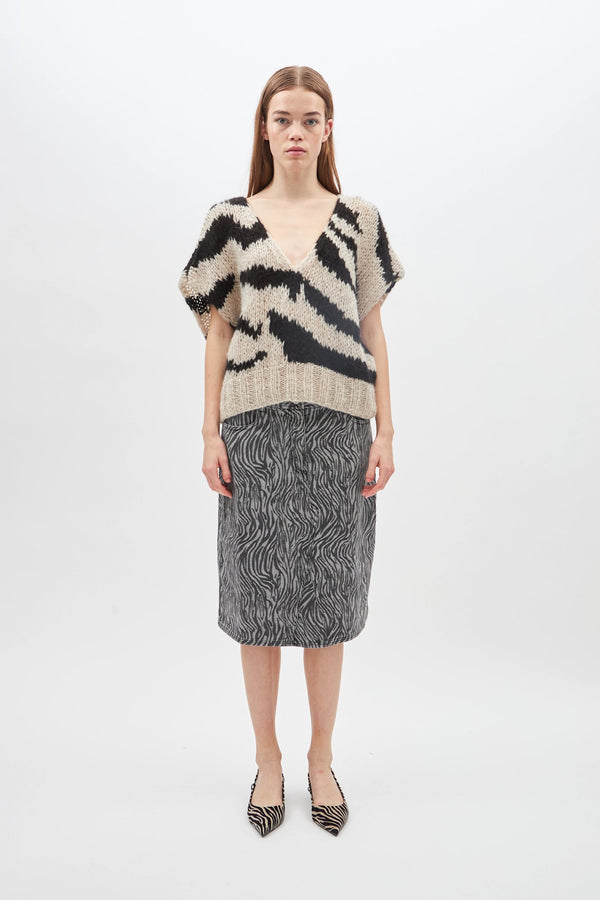 Dawn X Dare CAPRI ZEBRA - 199 BLACK