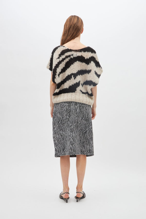 Dawn X Dare CAPRI ZEBRA - 199 BLACK