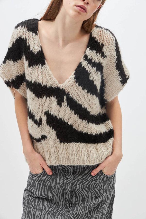 Dawn X Dare CAPRI ZEBRA - 199 BLACK