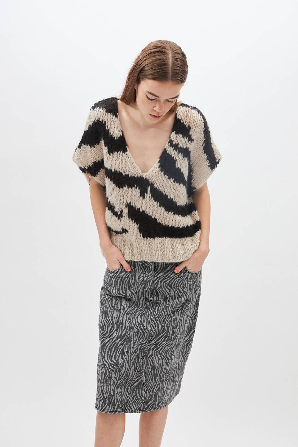 dawn x dare CAPRI ZEBRA - 199 BLACK