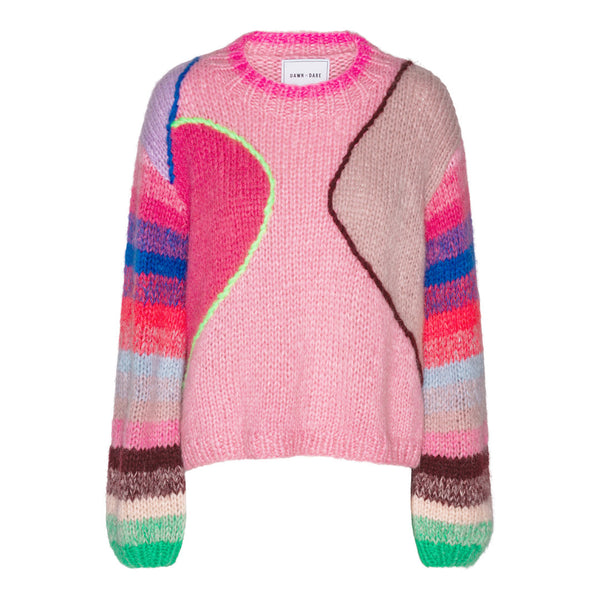 Dawn X Dare GENOVA INTARSIA - 919 SUPER PINK