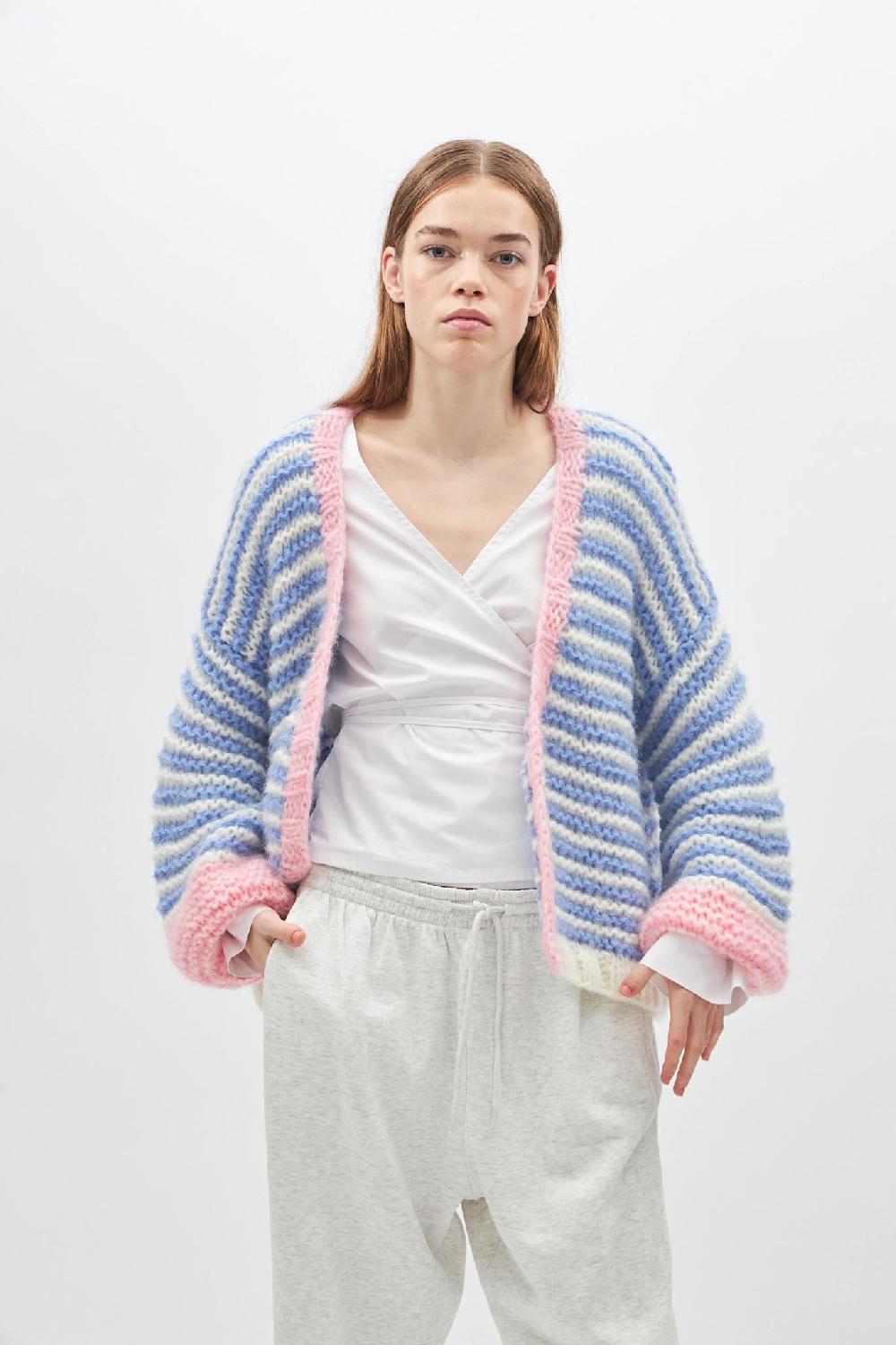 dawn x dare LUISA STRIPE - 642 INDIGO