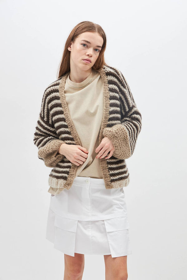 dawn X Dare LUISA STRIPE - 856 MOCCA