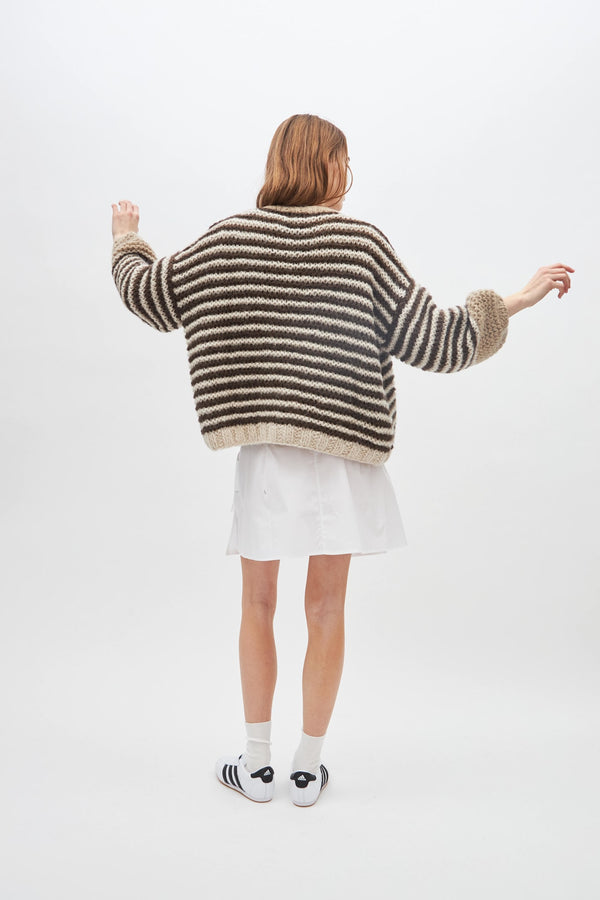 dawn X Dare LUISA STRIPE - 856 MOCCA