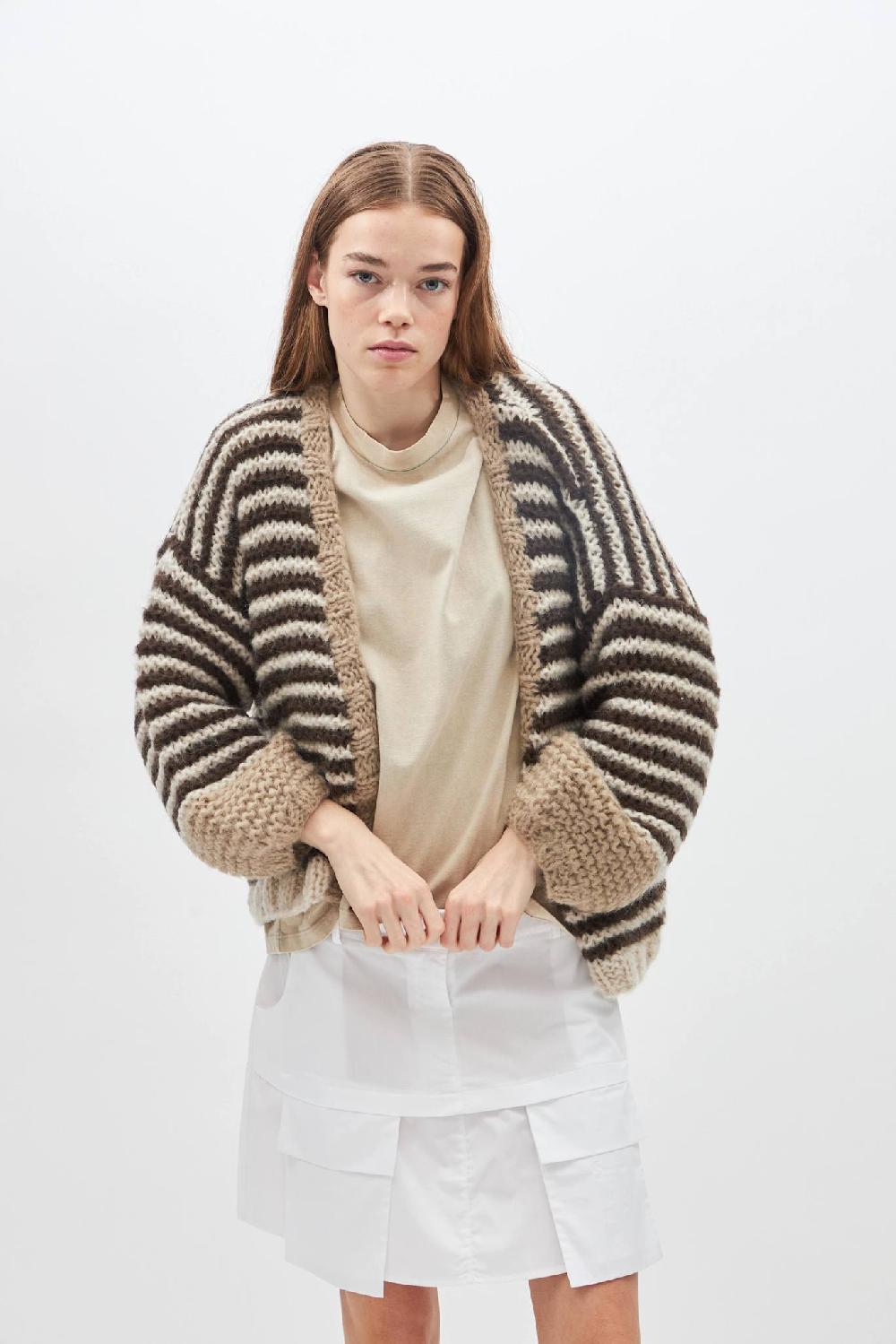 dawn x dare LUISA STRIPE - 856 MOCCA