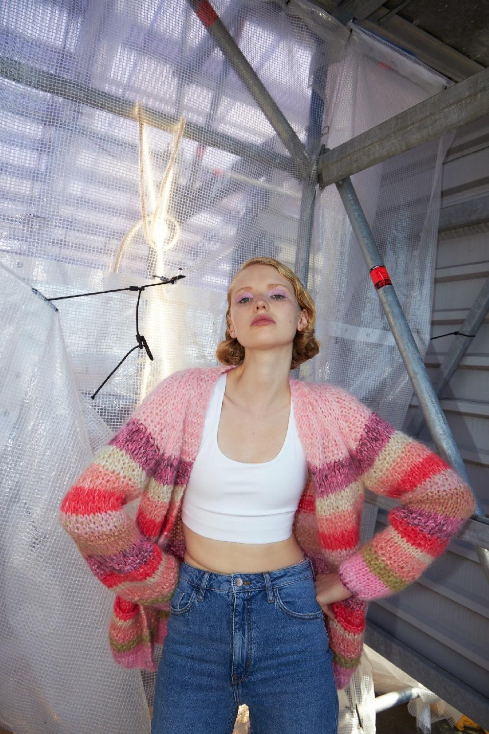 dawn x dare MARS MULTI STRIPE - 919 PINK SUN