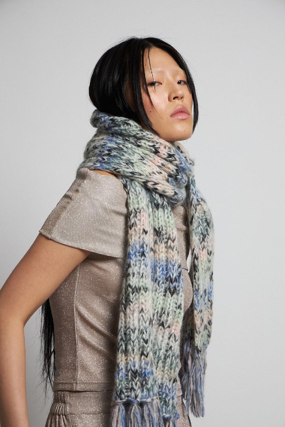 dawn x dare SCARF - 902 CHALK MULTI