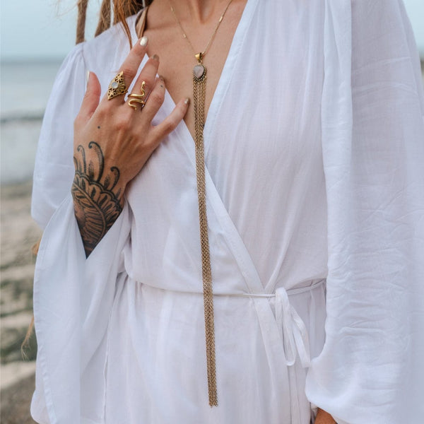 Daya Aphrodite Necklace - Limited Edition Pure Brass