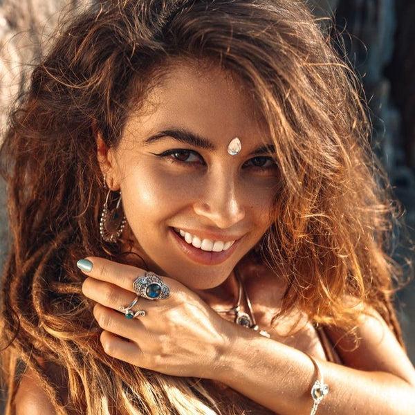 Daya Calla Ring Pure Brass