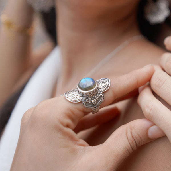 Daya Calla Silver Ring Sterling Silver