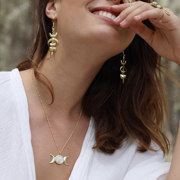 Daya Freya Necklace 14K Gold Plated