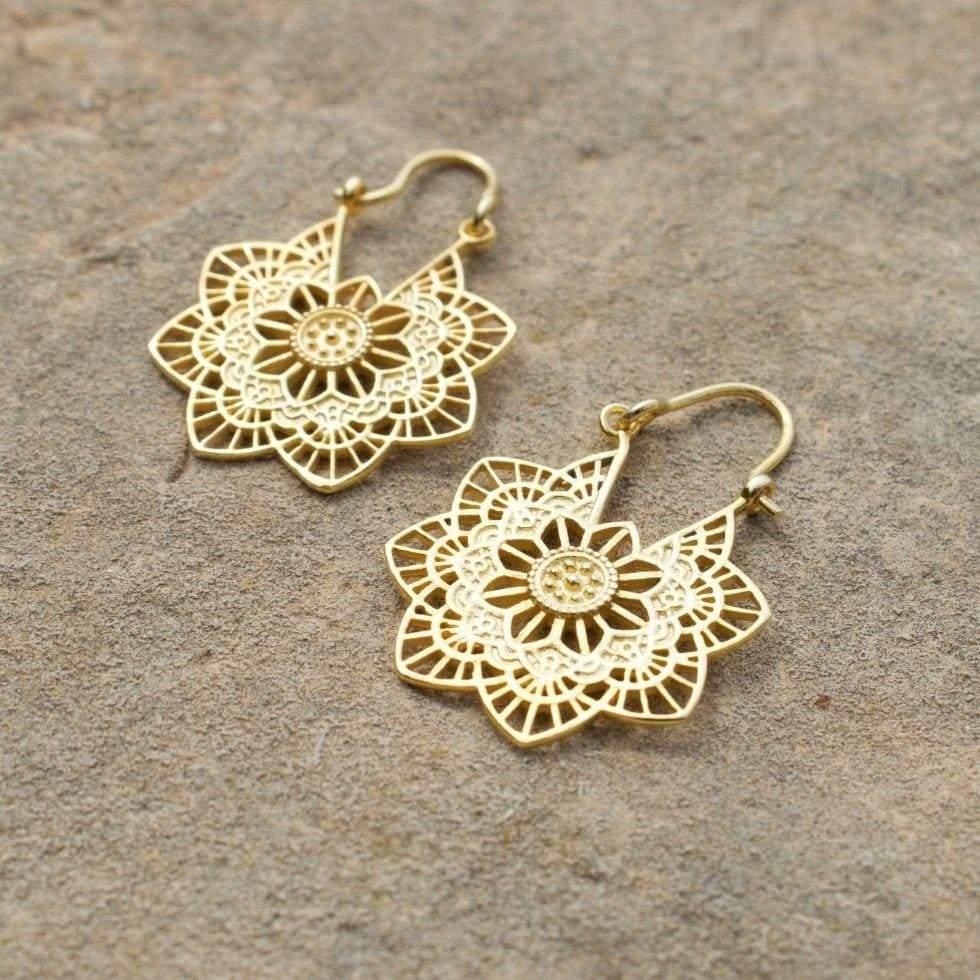 daya Imperial Earrings Pure Brass