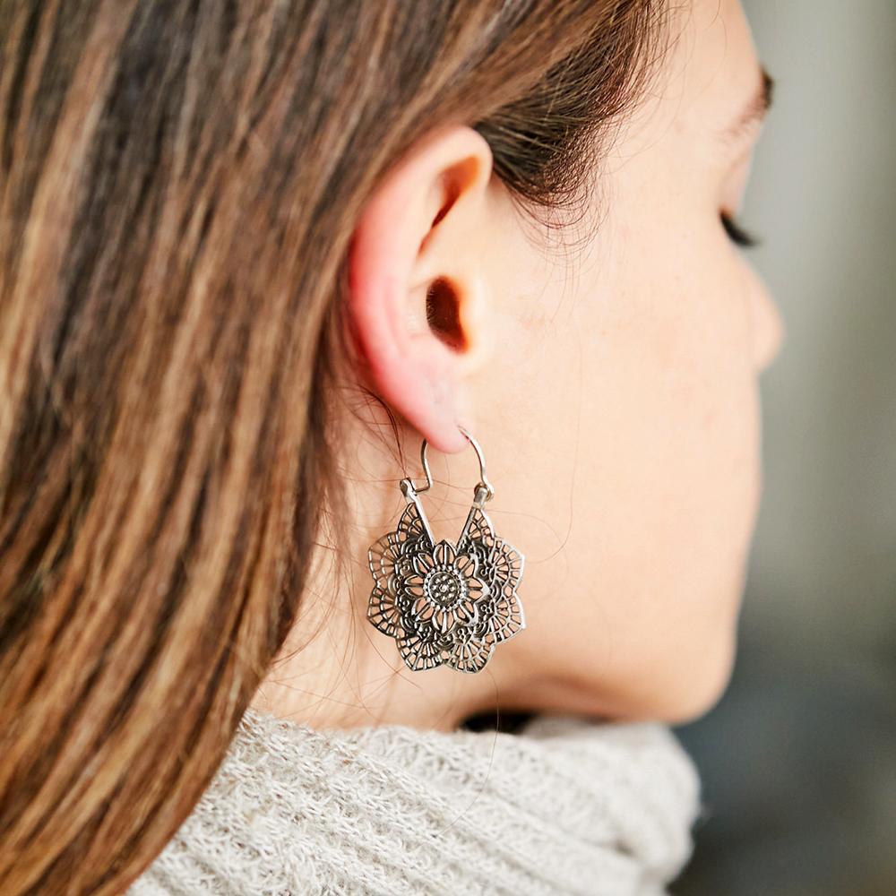 daya Imperial Silver Earring Sterling Silver