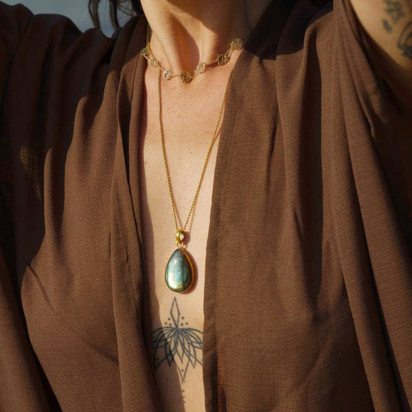 Daya Intuition Necklace Labradorite