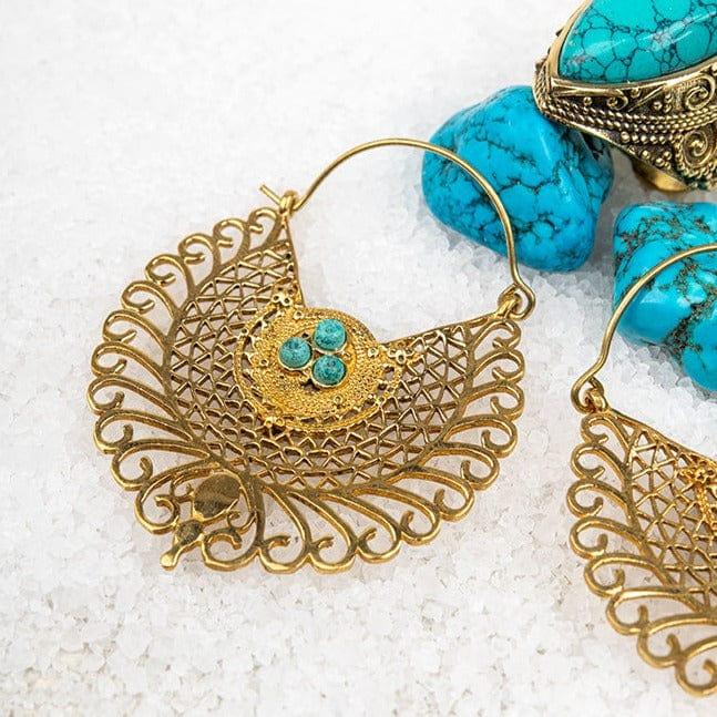 daya Mood Earrings Pure Brass