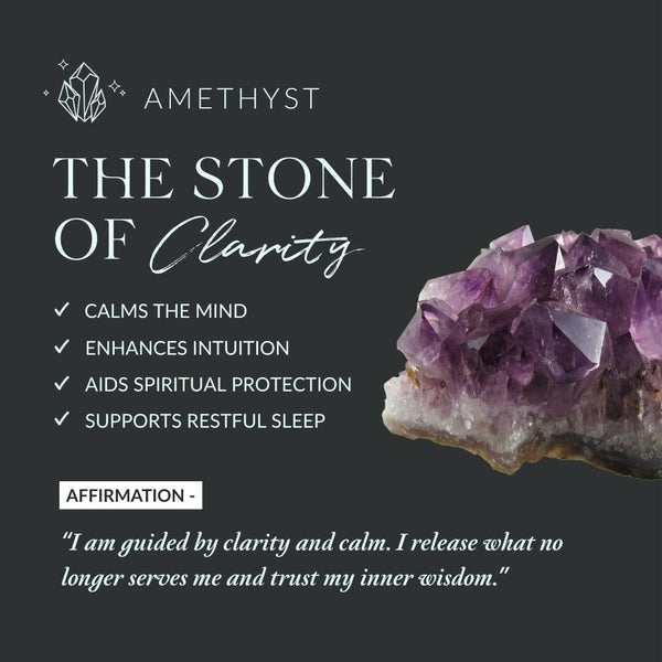 Daya Nura Amethyst Necklace 14K Gold Plated