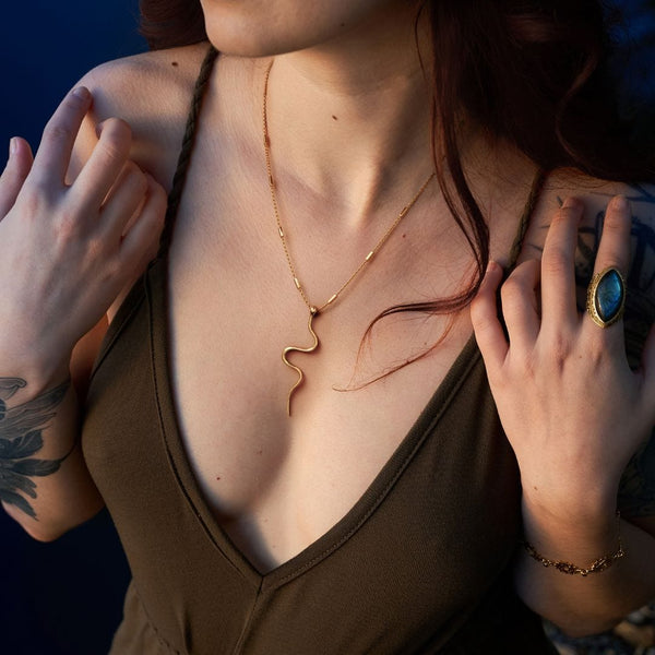 Daya Shakti Necklace Pure Brass