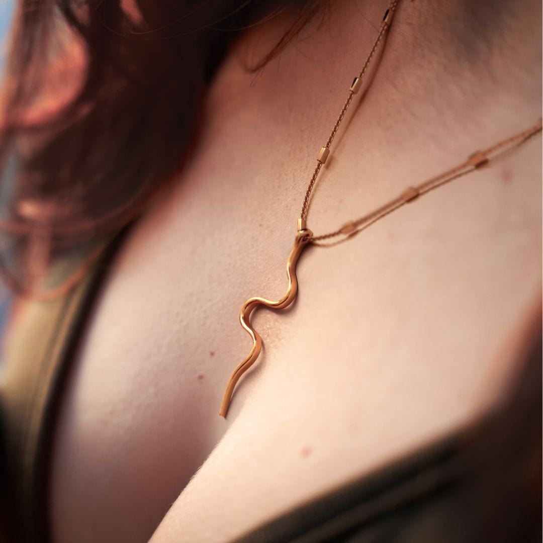 daya Shakti Necklace Pure Brass